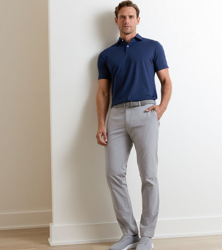 Peter Millar Crown Crafted Surge Performance Trouser: Gale Grey