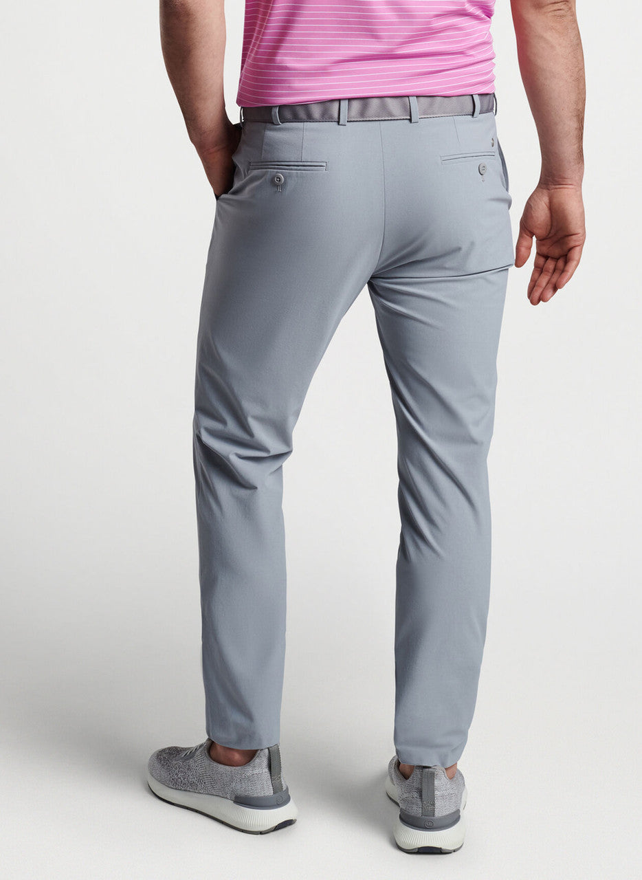 Peter Millar Crown Crafted Surge Performance Trouser: Gale Grey