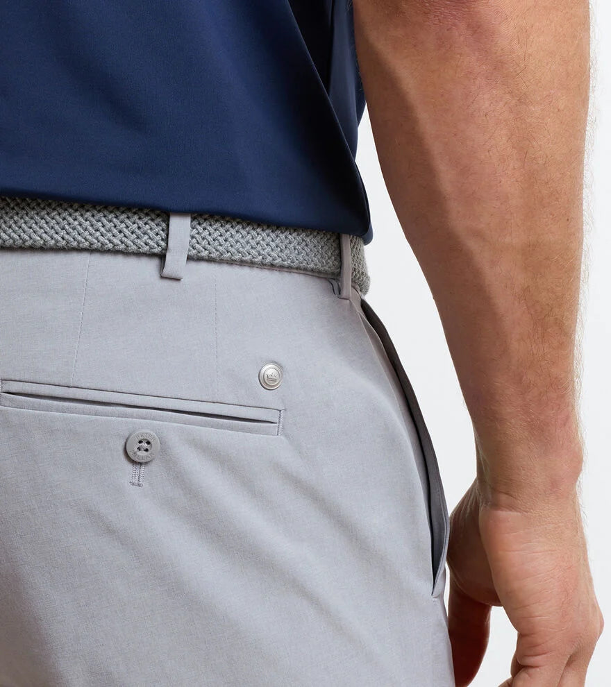 Peter Millar Crown Crafted Surge Performance Trouser: Gale Grey