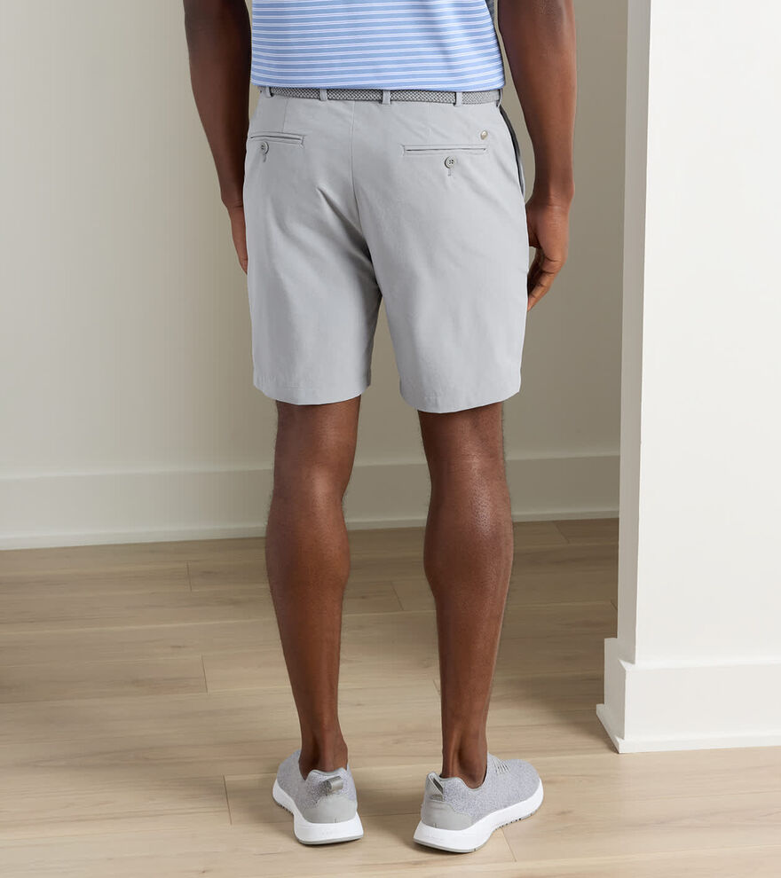Peter Millar Crown Crafted Surge Performance Short: Gale Grey