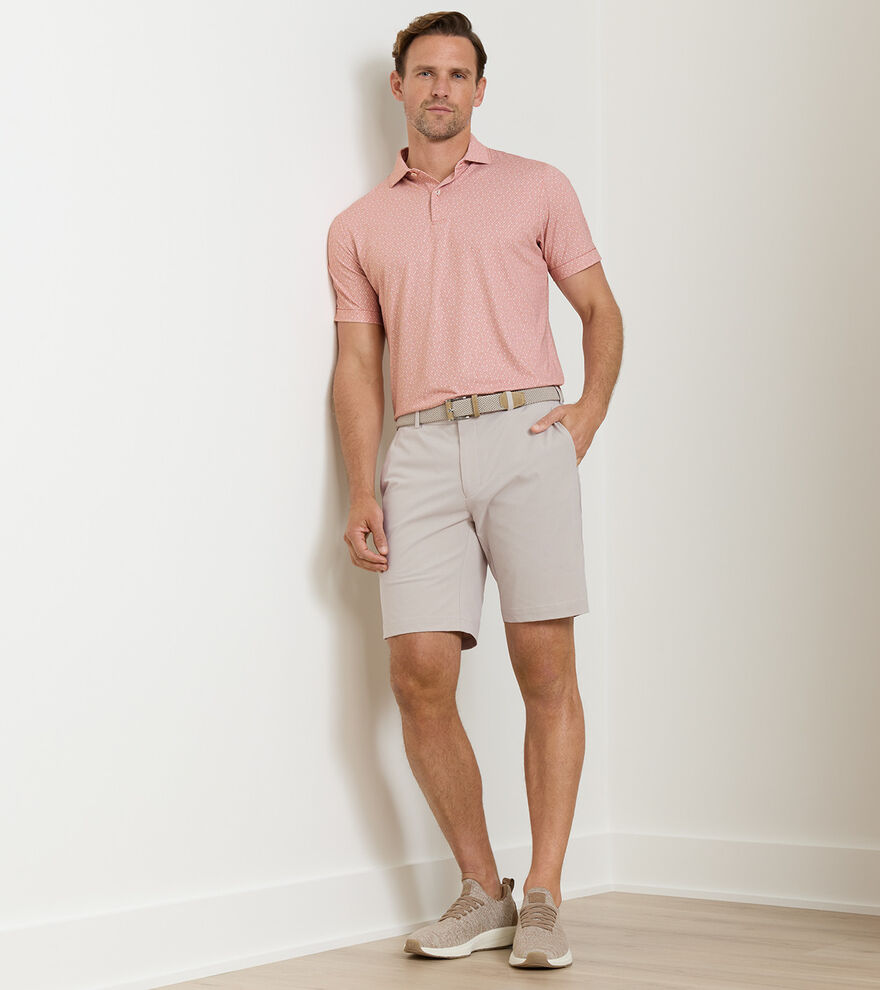 Peter Millar Crown Crafted Surge Performance Short: Oatmeal