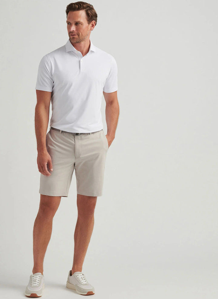 Peter Millar Crown Crafted Surge Performance Short: Oatmeal