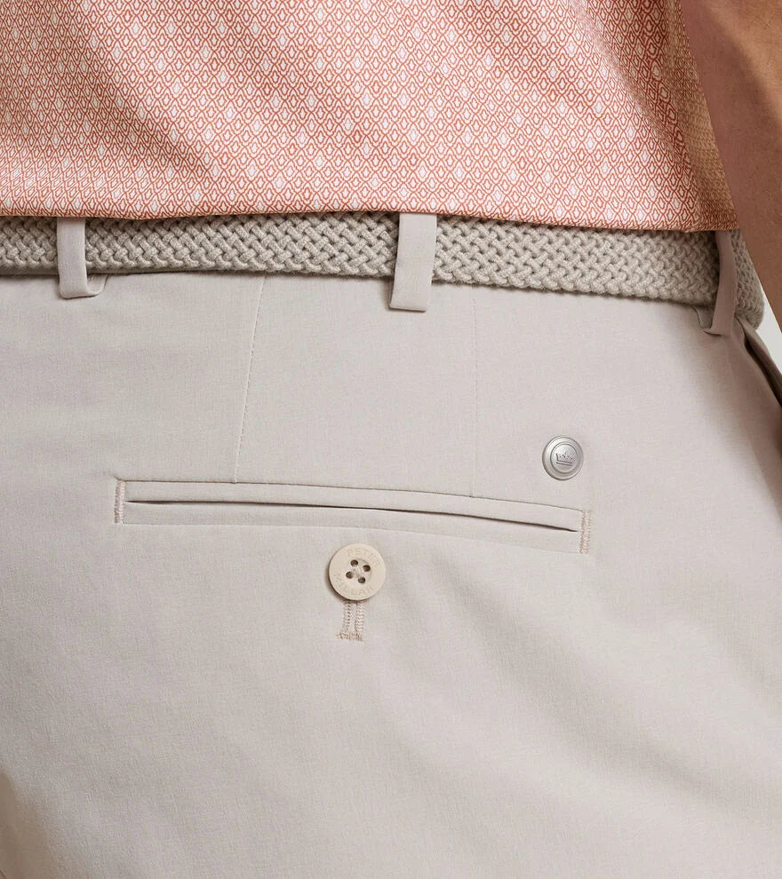 Peter Millar Crown Crafted Surge Performance Short: Oatmeal