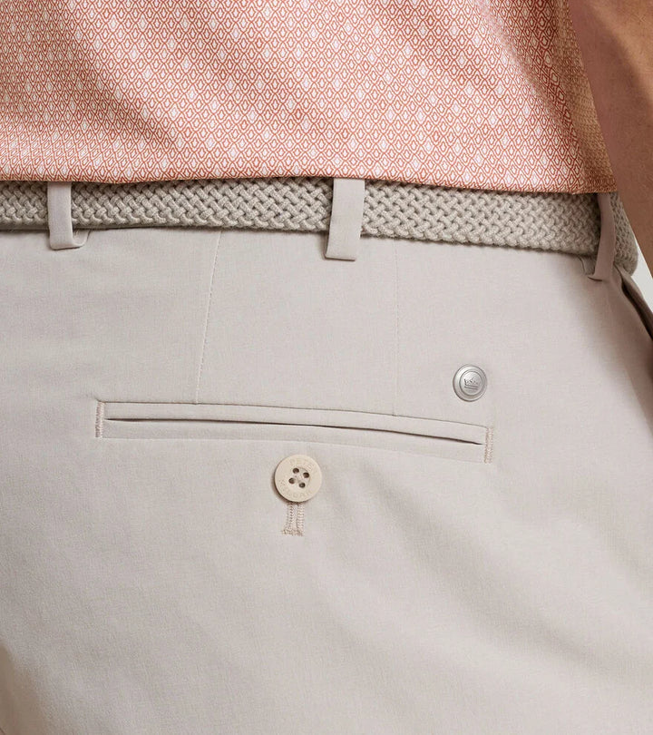 Peter Millar Crown Crafted Surge Performance Short: Oatmeal