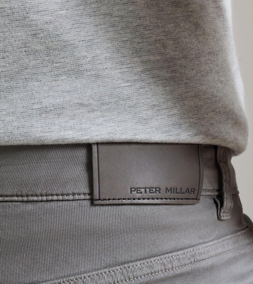 Peter Millar Crown Crafted Wayfare Five-Pocket Pant: Classic Grey