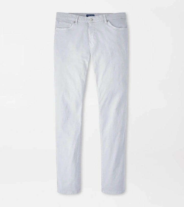 Peter Millar Crown Crafted Wayfare Five-Pocket Pant: Platinum