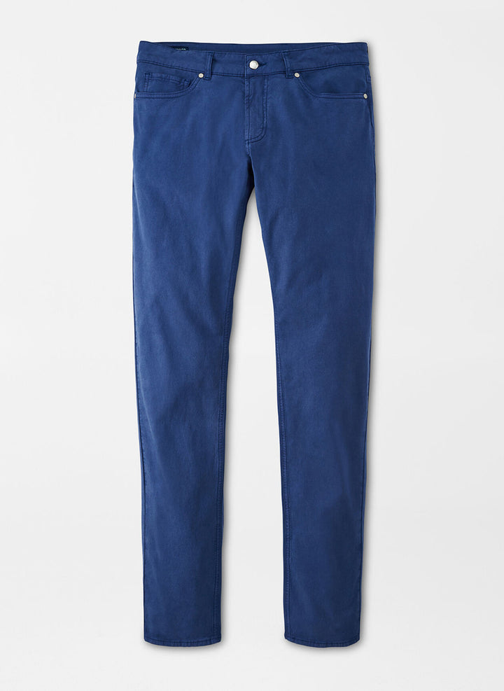 Peter Millar Crown Crafted Wayfare Five-Pocket Pant: Riviera Blue