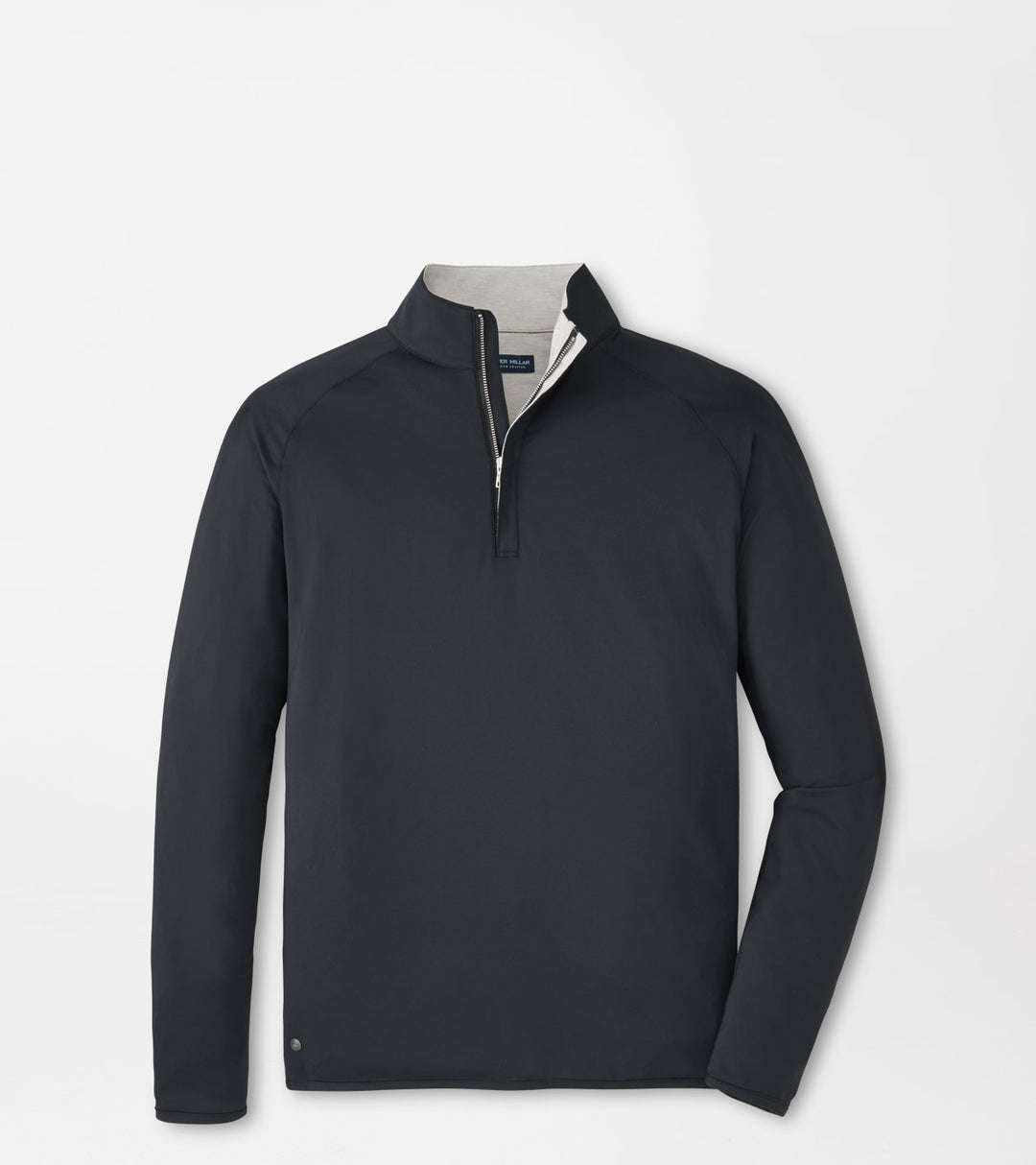 Peter Millar Stealth Performance Quarter-Zip: Black
