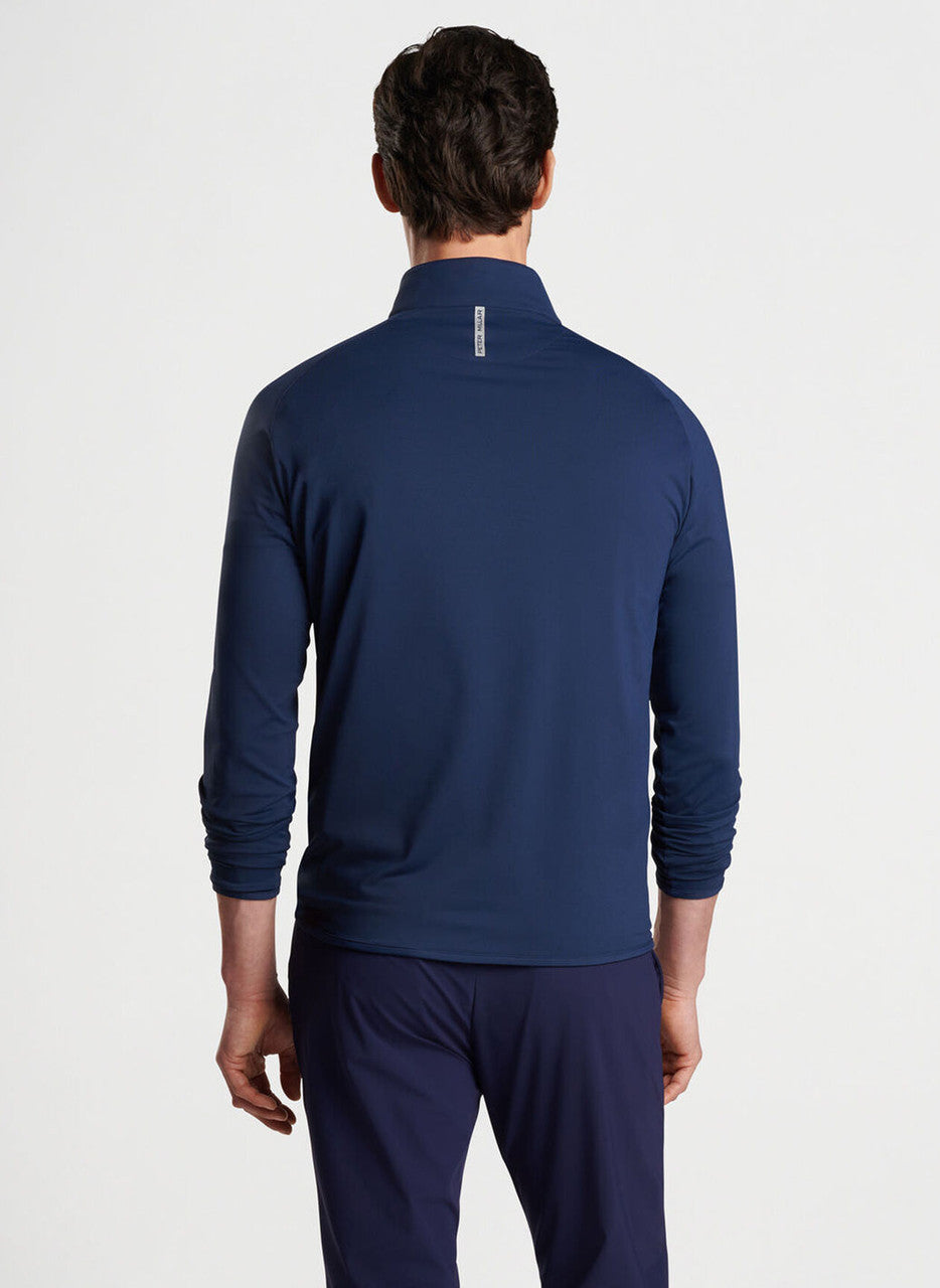 Peter Millar Stealth Performance Quarter-Zip: Navy