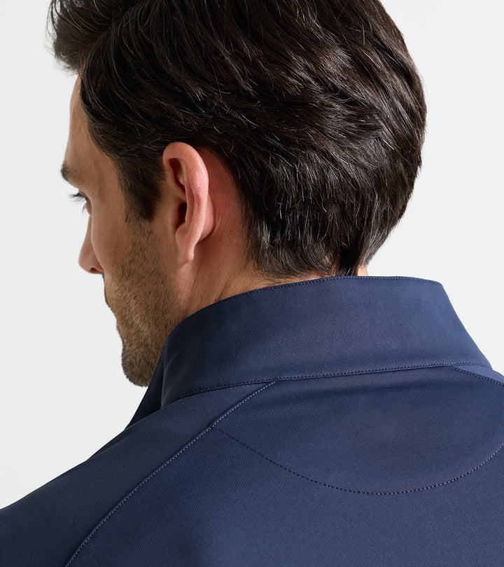 Peter Millar Stealth Performance Quarter-Zip: Navy