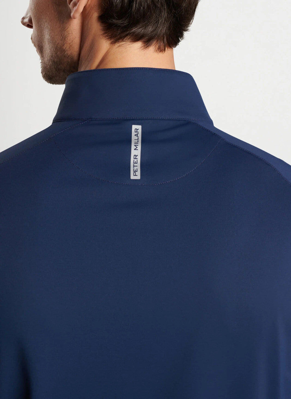 Peter Millar Stealth Performance Quarter-Zip: Navy