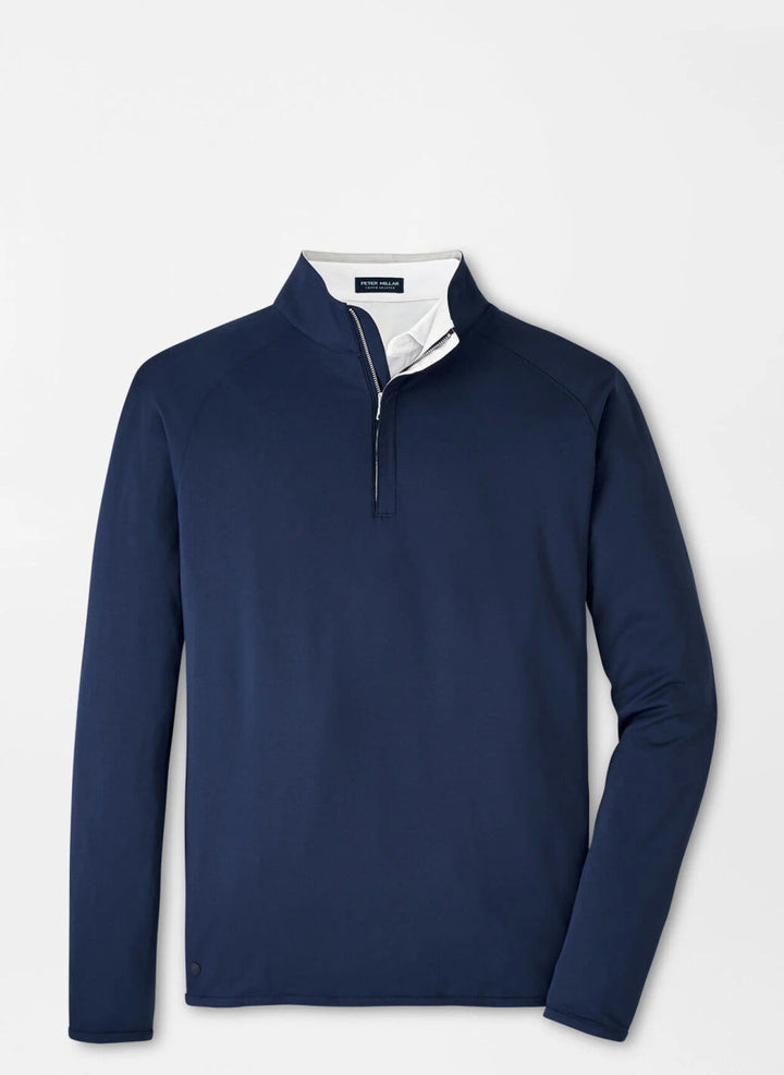 Peter Millar Stealth Performance Quarter-Zip: Navy