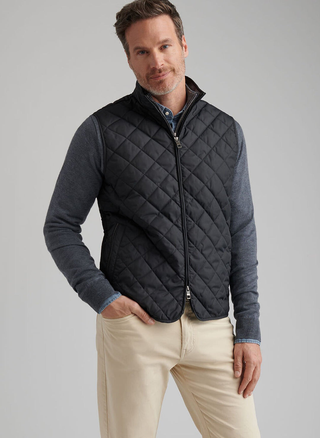 Peter Millar Essex Vest: Black