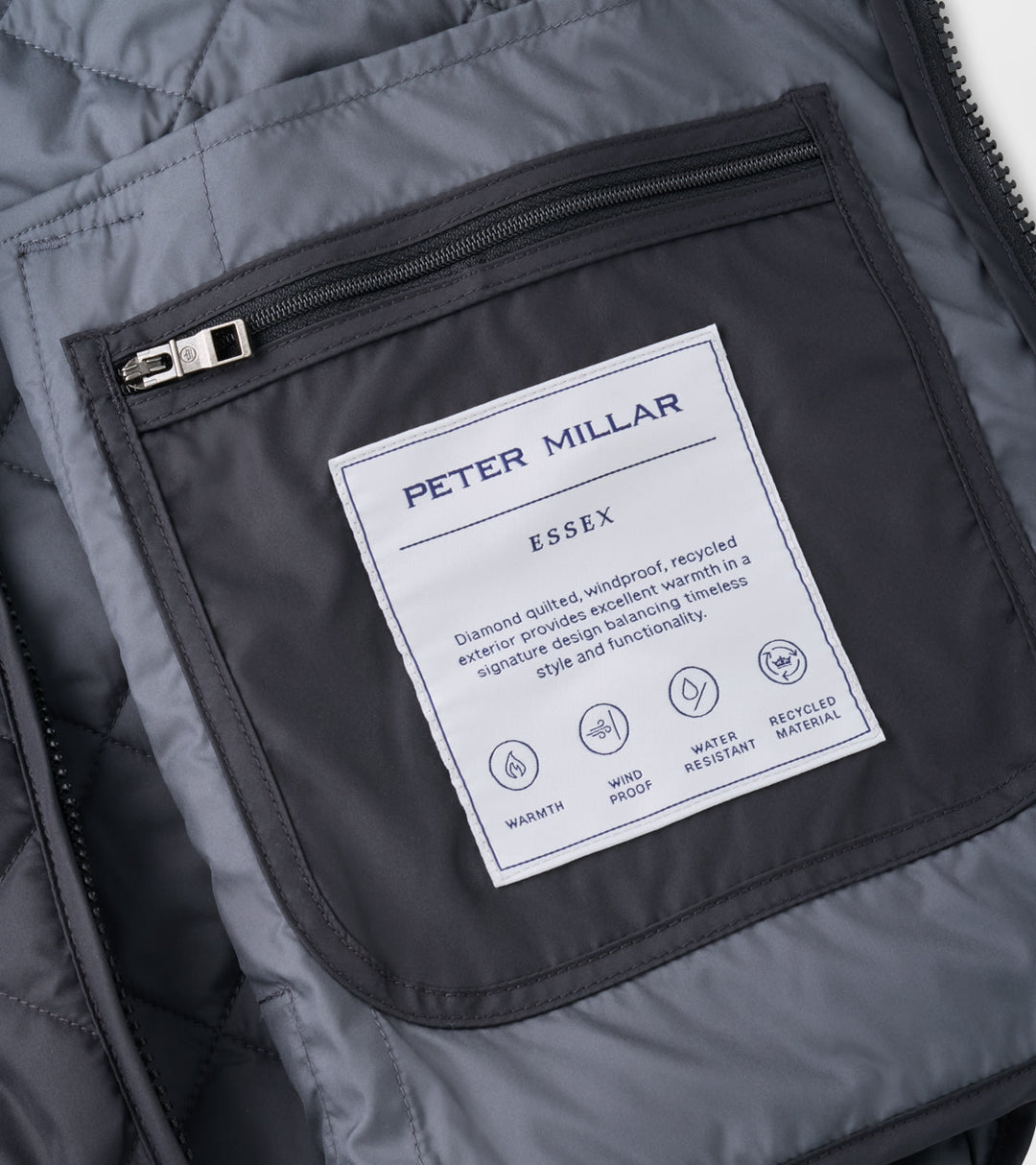 Peter Millar Essex Vest: Black