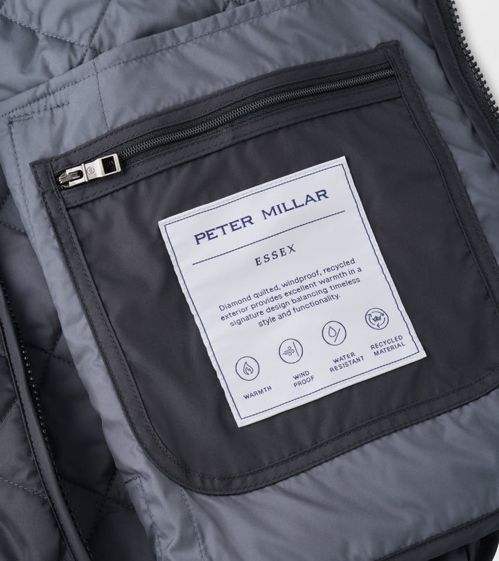 Peter Millar Essex Vest: Black