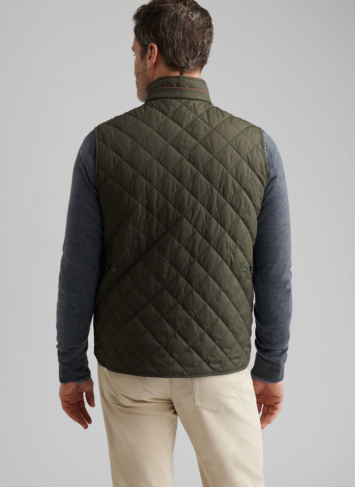Peter Millar Essex Vest: Dark Olive