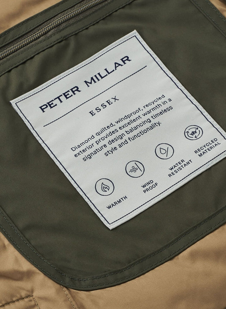 Peter Millar Essex Vest: Dark Olive