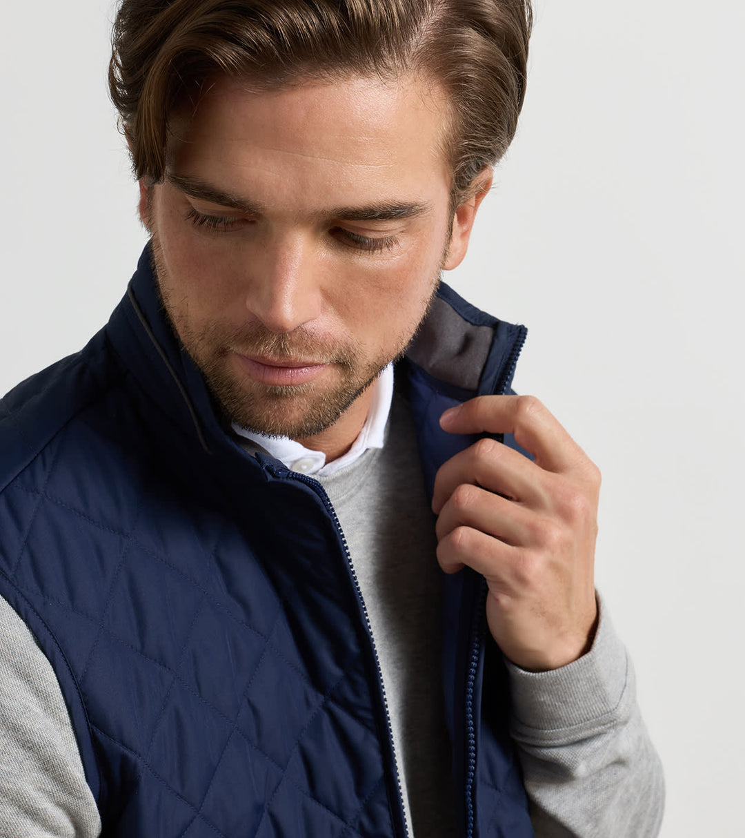 Peter Millar Essex Vest: Navy