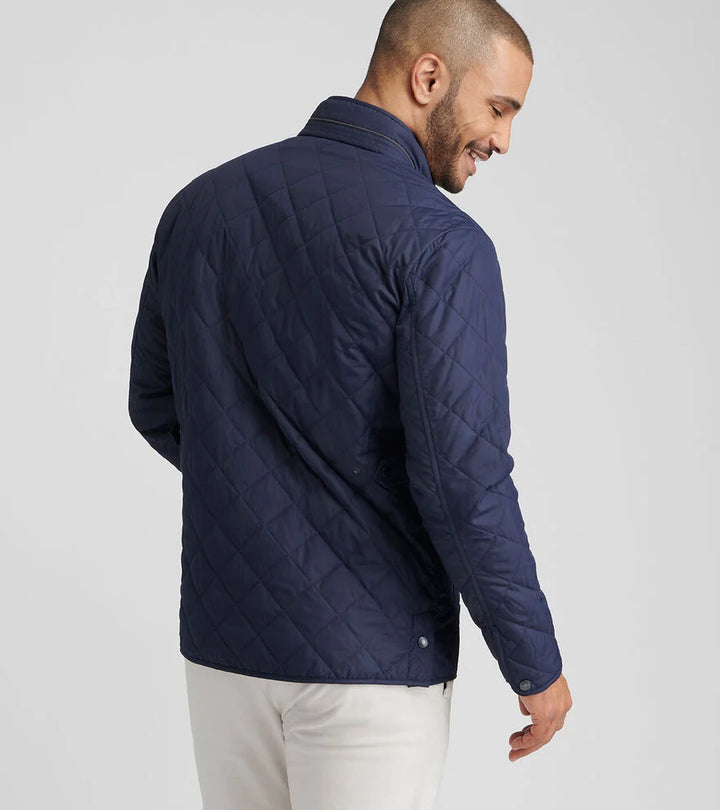 Peter Millar Suffolk Coat: Navy