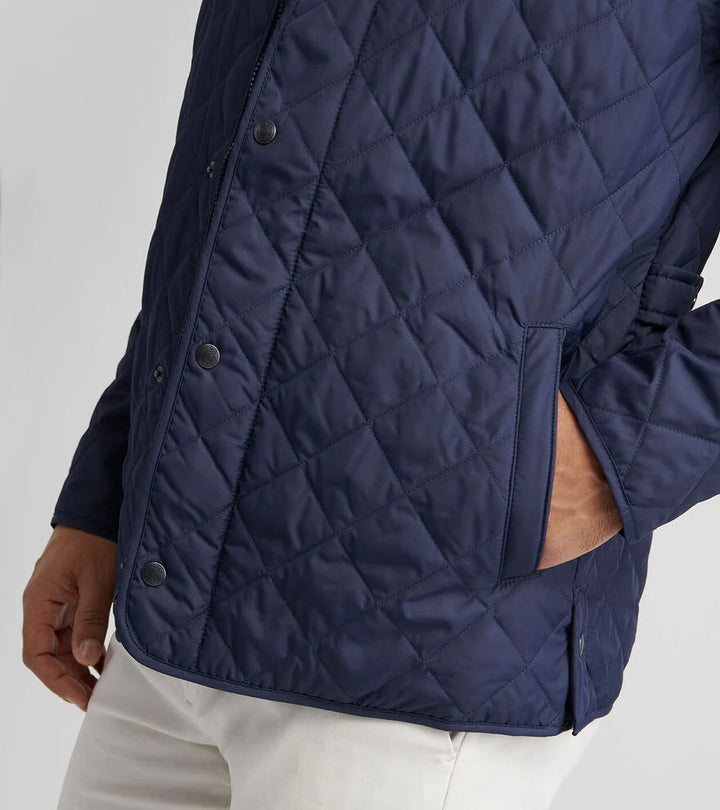 Peter Millar Suffolk Coat: Navy