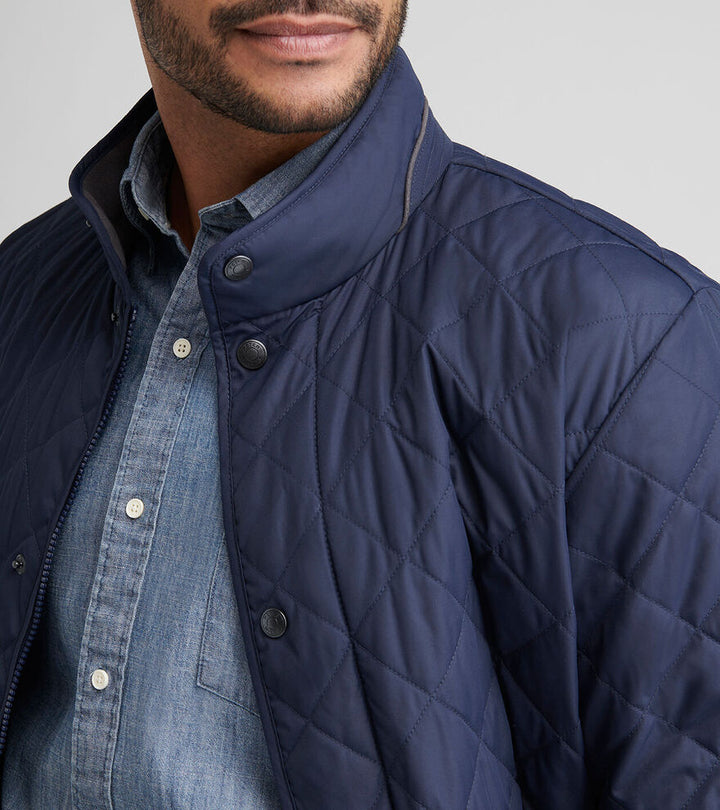 Peter Millar Suffolk Coat: Navy