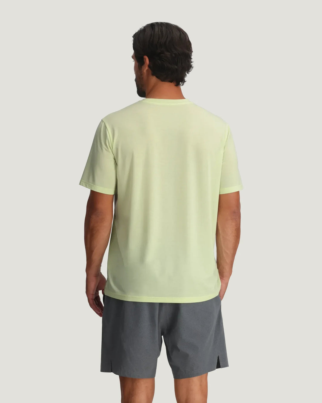 Free Fly Men's Elevate Lightweight Tee: Lime