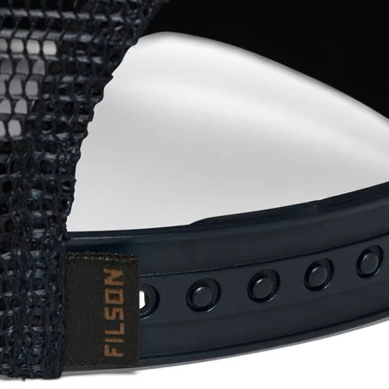 Filson Mesh SnapBack Logger: Navy Plate