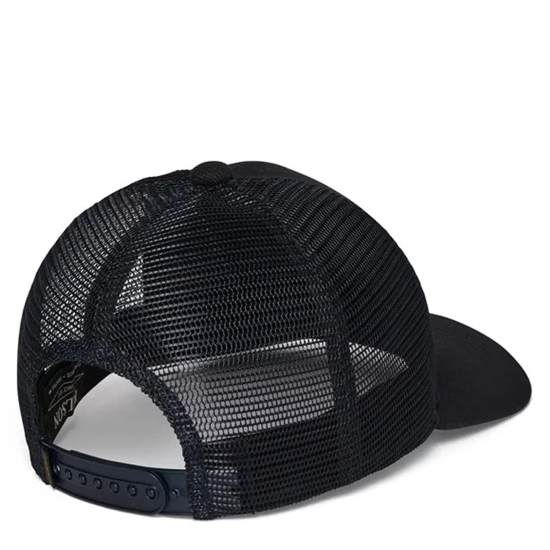 Filson Mesh SnapBack Logger: Navy Plate