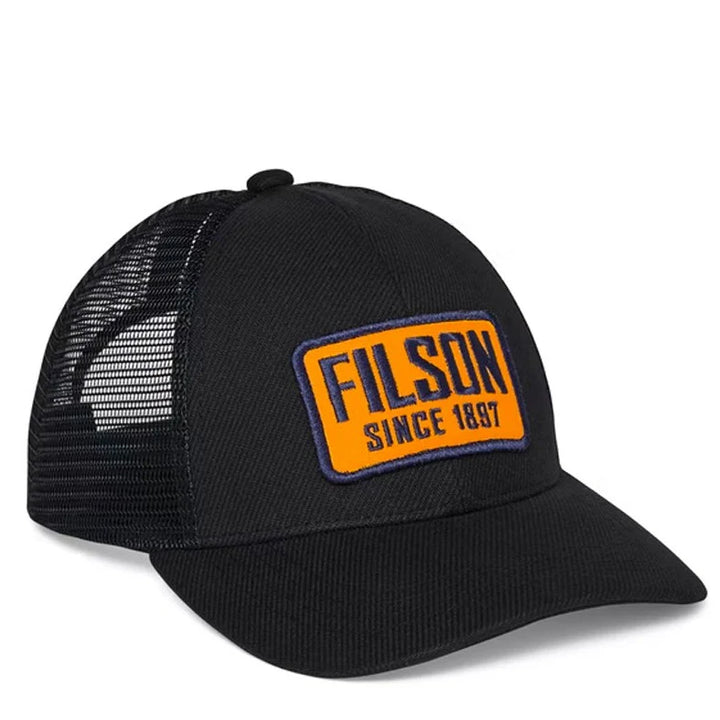 Filson Mesh SnapBack Logger: Navy Plate