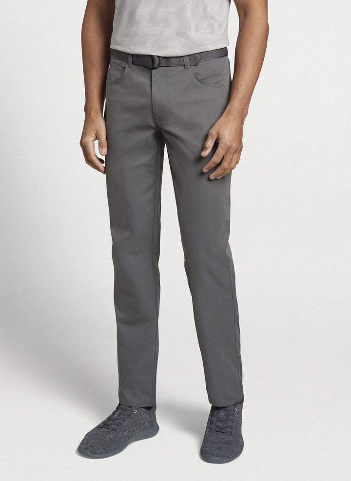 Peter Millar eb66 Performance Five-Pocket Pant: Iron