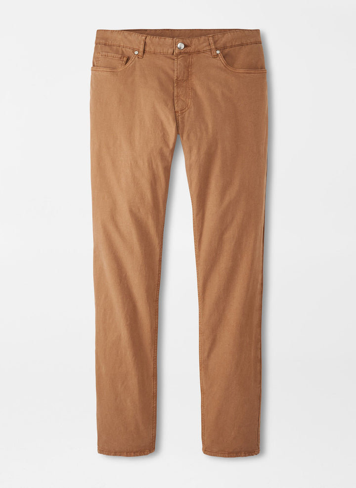 Peter Millar Crown Crafted Wayfare Five-Pocket Pant: British Tan