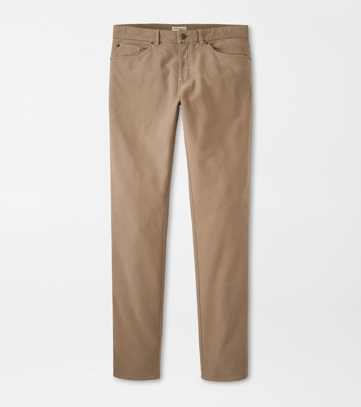 Peter Millar Coastline 5 Pocket Pant: Khaki (Front)