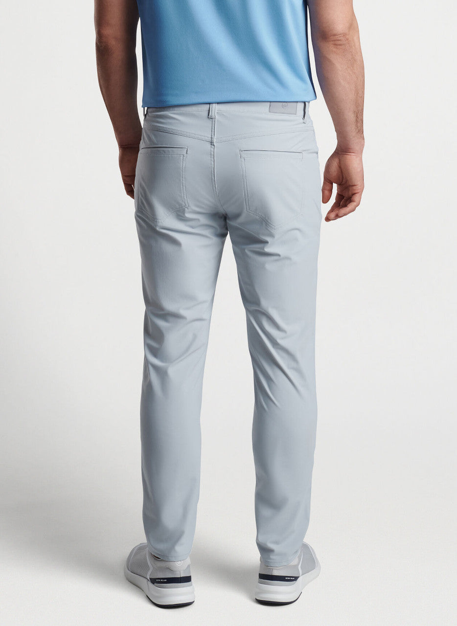 Peter Millar Bingham Performance Five-Pocket Pant: British Grey