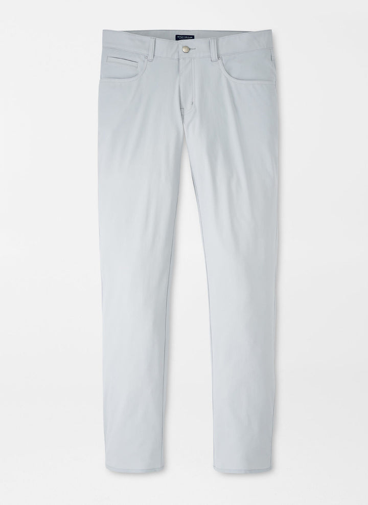 Peter Millar Bingham Performance Five-Pocket Pant: British Grey