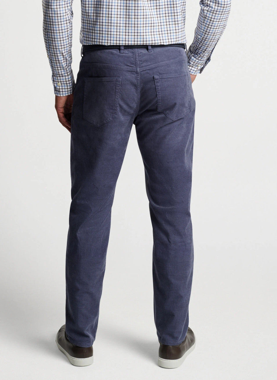 Peter Millar Superior Soft Corduroy Five-Pocket Pant: Astral Blue