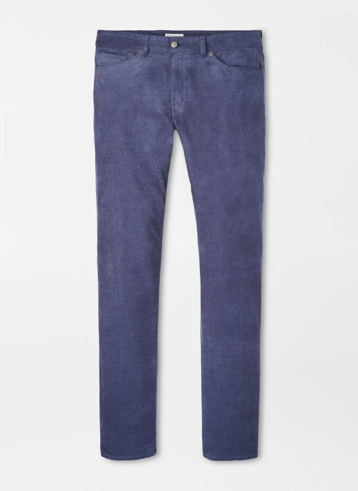 Peter Millar Superior Soft Corduroy Five-Pocket Pant: Astral Blue