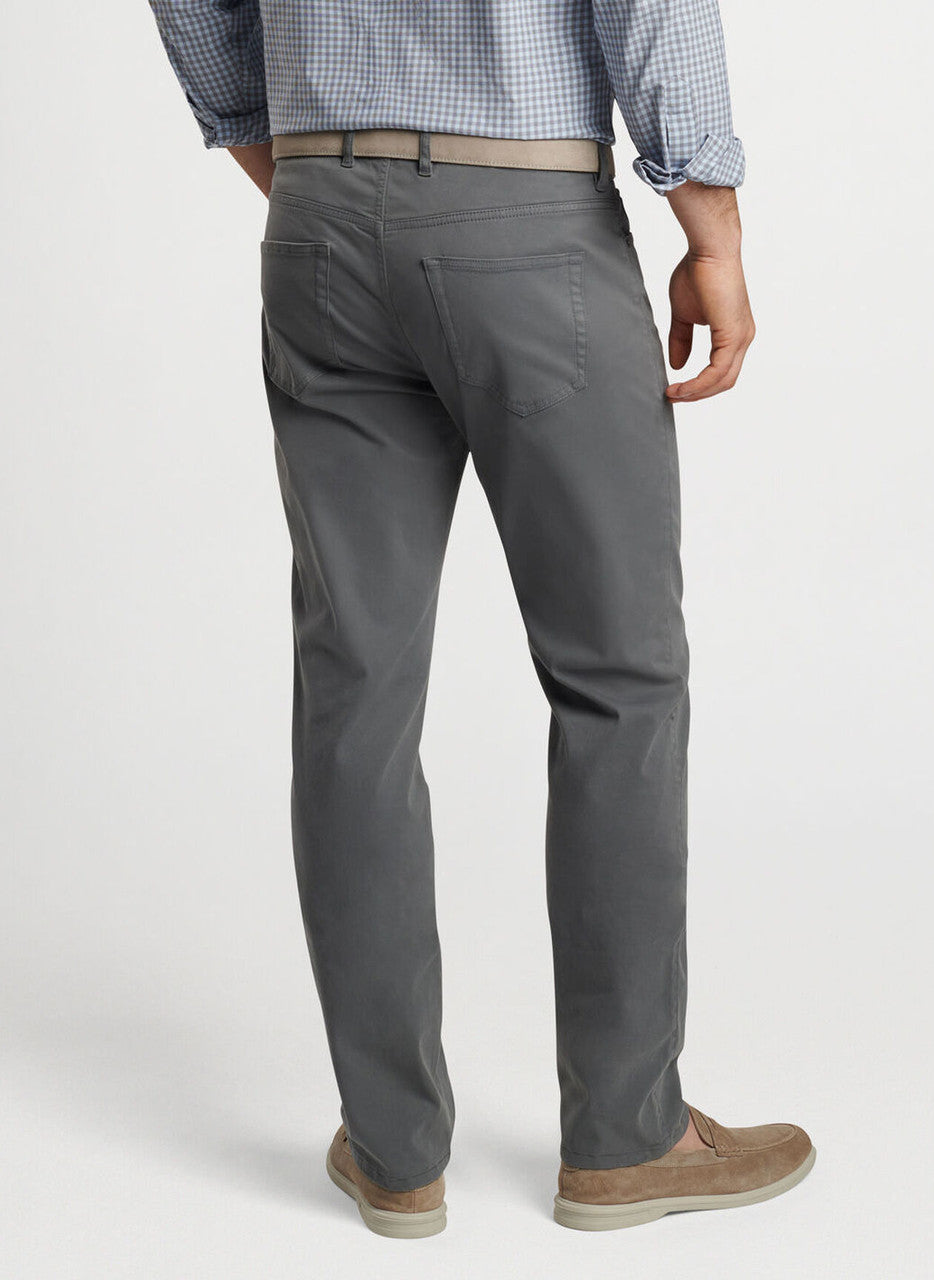 Peter Millar Ultimate Sateen Five-Pocket Pant: Iron