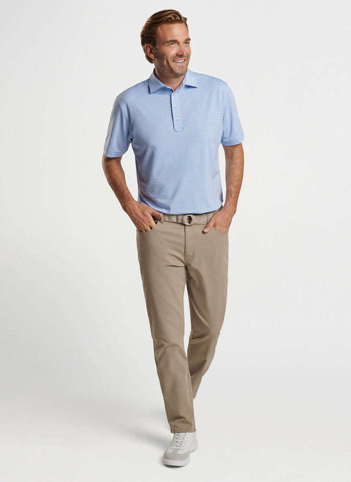 Peter Millar eb66 Performance Five-Pocket Pant: Dark Sand