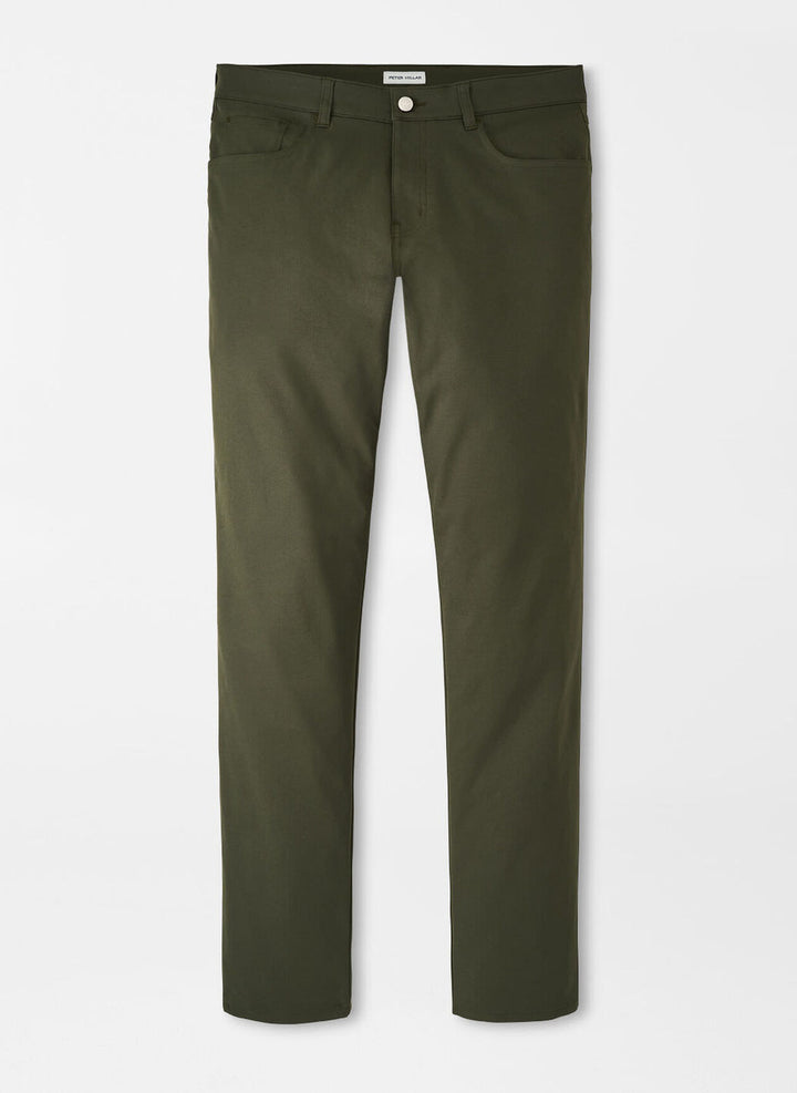 Peter Millar eb66 Performance Five-Pocket Pant: Olive Branch