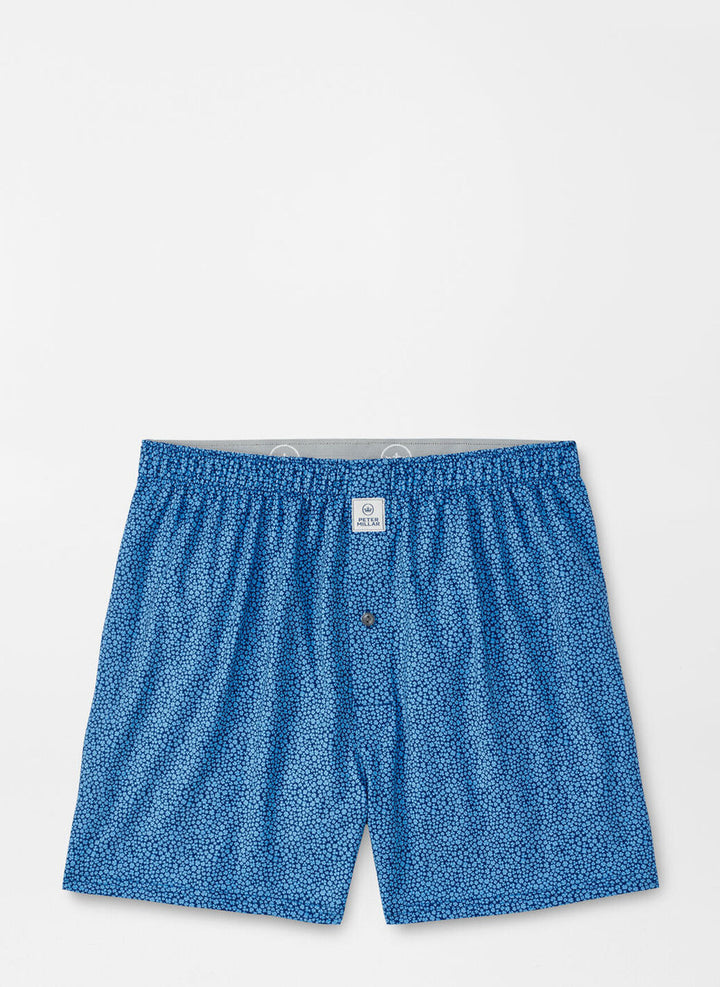 Peter Millar Luck Of The Irish Performance Boxer Short: Sport Navy