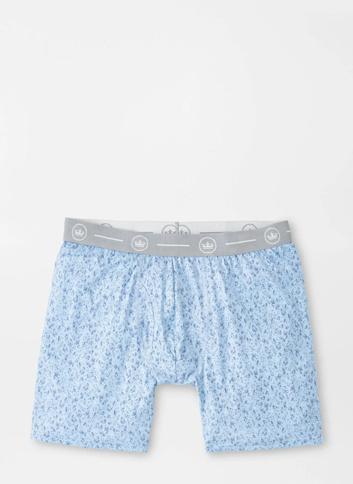 Peter Millar Hair Of The Dog Performance Boxer Brief: Cottage Blue