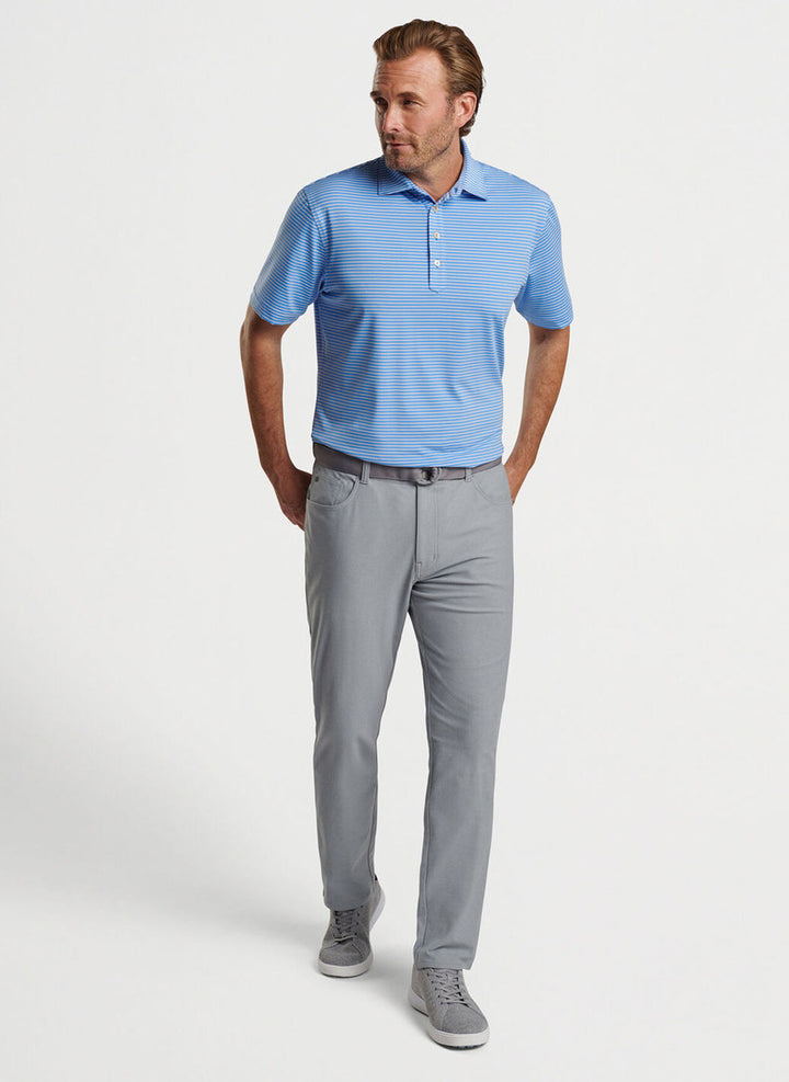 Peter Millar Chatham Performance Jersey Polo: Liberty Blue