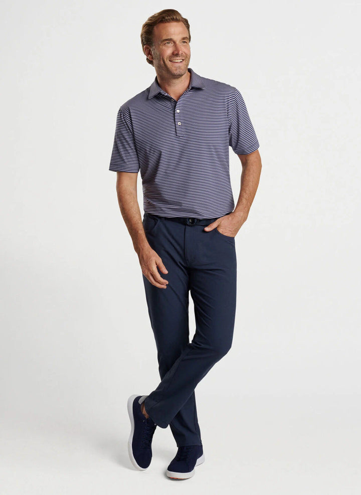 Peter Millar Chatham Performance Jersey Polo: Navy