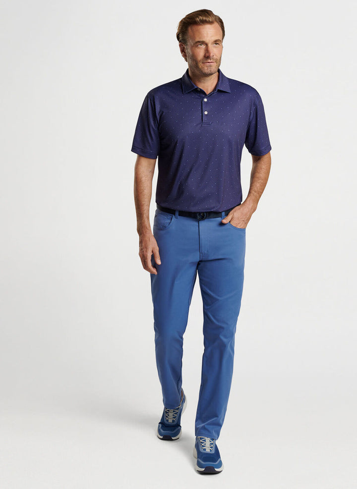 Peter Millar North Star Performance Jersey Polo: Navy