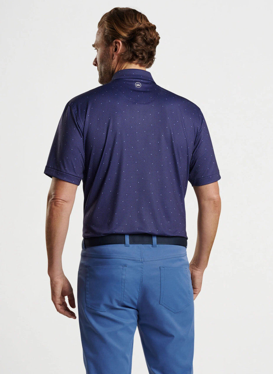 Peter Millar North Star Performance Jersey Polo: Navy