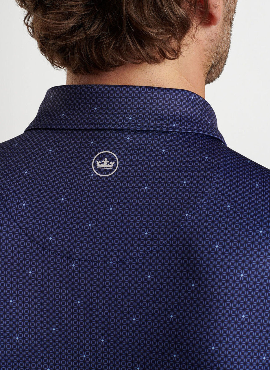 Peter Millar North Star Performance Jersey Polo: Navy