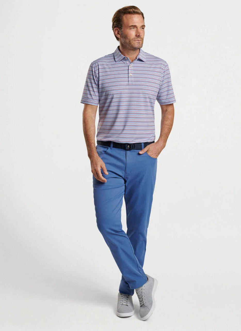 Peter Millar Clifton Performance Jersey Polo: Astral Blue