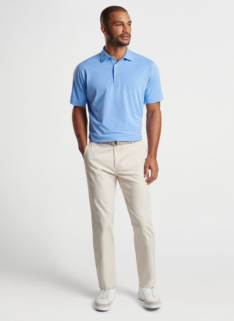 Peter Millar Grace Performance Mesh Polo: Liberty Blue