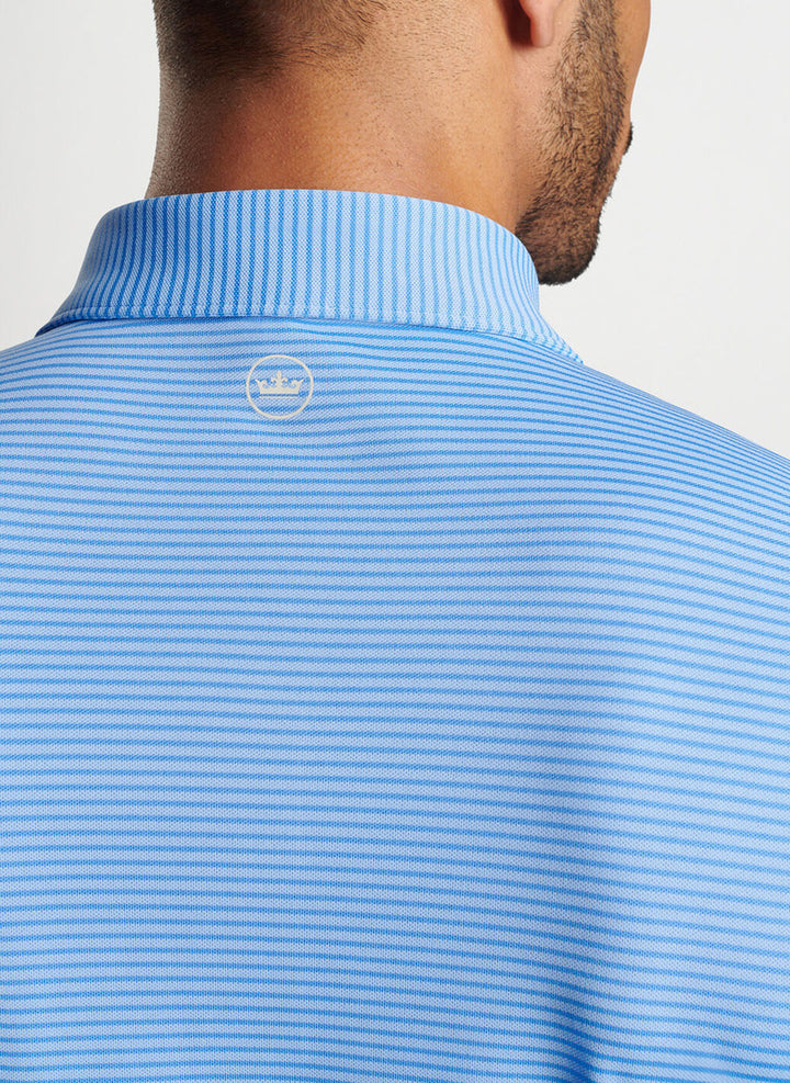 Peter Millar Grace Performance Mesh Polo: Liberty Blue