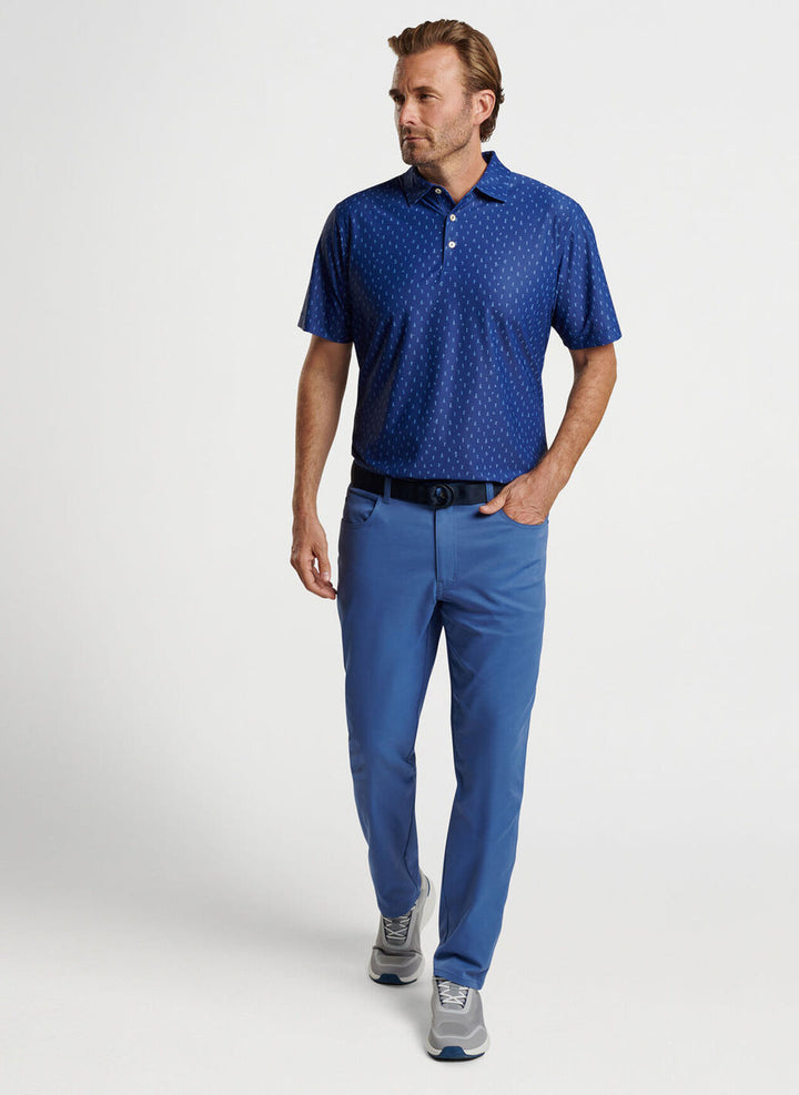 Peter Millar Fairway Par-Tee Performance Mesh Polo: Sport Navy